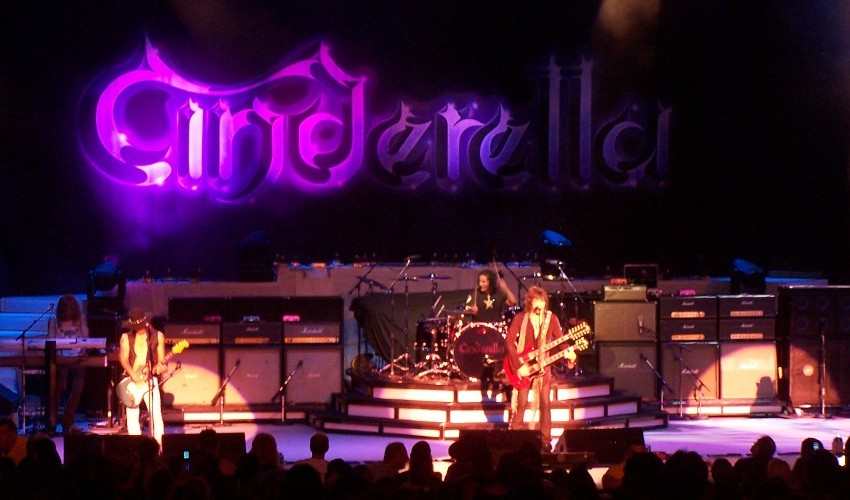 rock band cinderella featuring tom keifer on guitar and vocals
