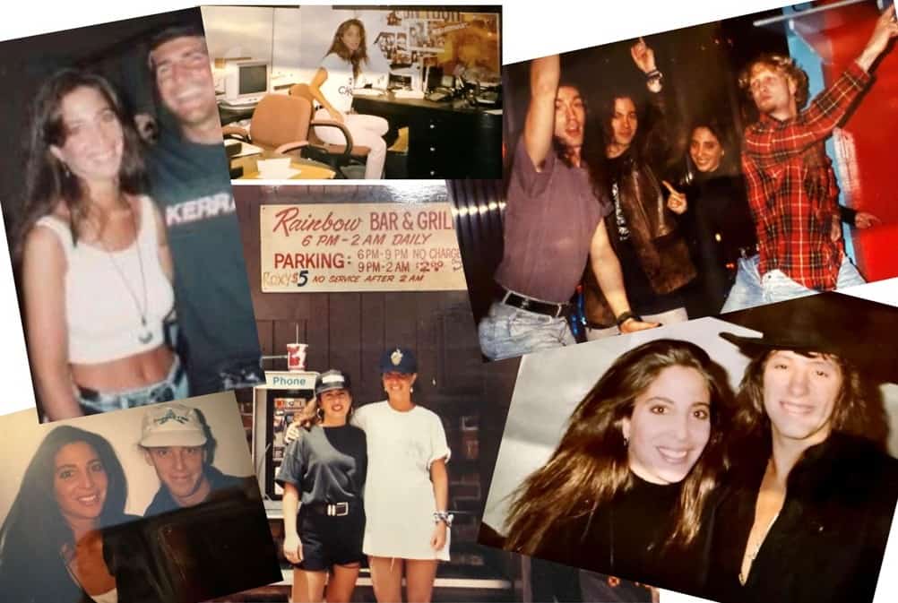 hanging out with rock stars at the legendary rainbow bar and grill on the sunset strip
